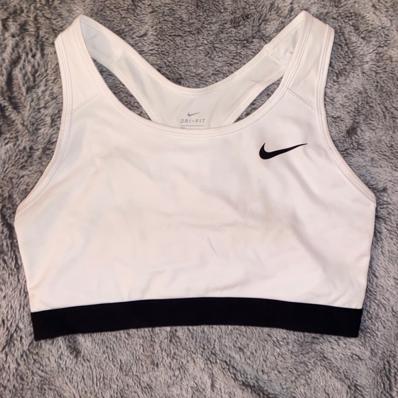 Nike Other - White Nike Dri-Fit Sports Bra